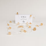Crystal Fairy String Lights - Citrine