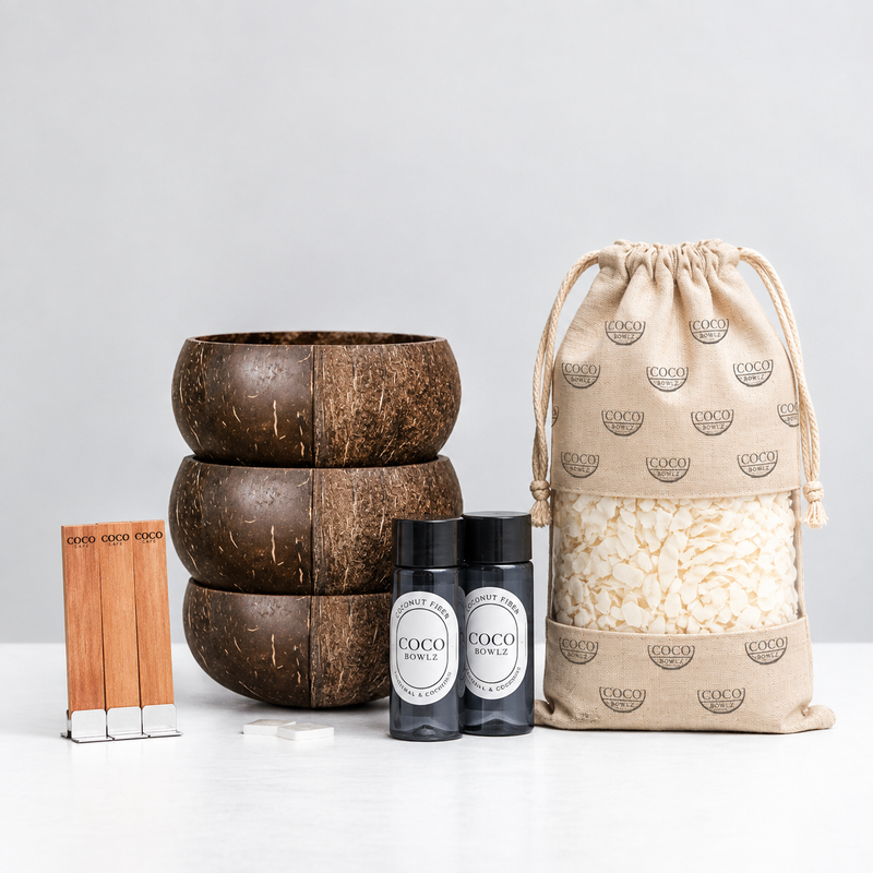 The YIN YANG Pattern Candle Wellness Kit - LIMITED EDITION