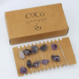 Crystal Fairy String Lights - Amethyst